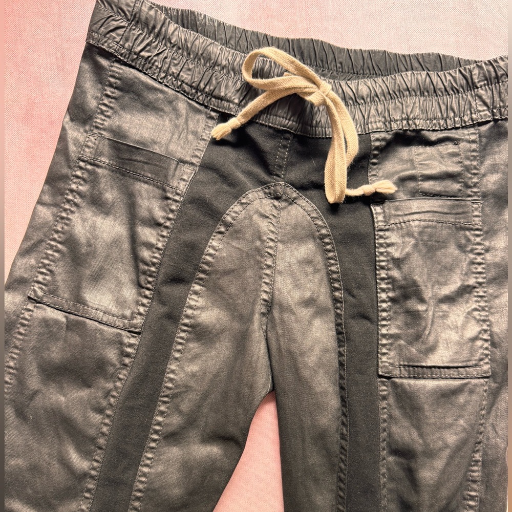 Rick Owen’s Waxed Leggings DRKSHDW collection.